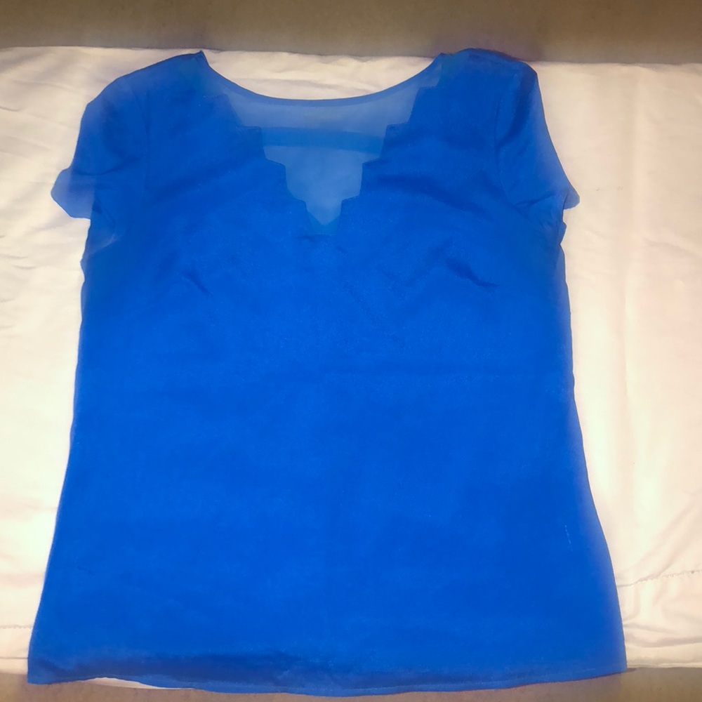 Blue Gianni Bini top